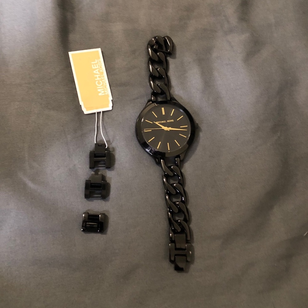 Black Michael Kors watch